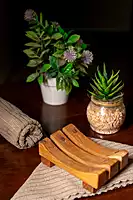 Wooden Soap Stand