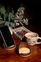Coconut Shell Mobile Stand